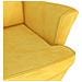 Poltrona Giallo Senape In Velluto - Foto miniatura 4