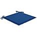Cuscini per Sedie da Esterno 6 pz Blu Reale 40x40x4 cm Tessuto - Foto miniatura 2