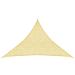 Vela Parasole 160 g / m² Beige 3x3x4,2 m in HDPE - Foto miniatura 1