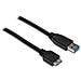 USB 3.0 A / Micro B 3m, 3.0 (3.1 Gen 1) , USB A, Micro-USB B, Maschio / maschio, Dritto, Dritto - Foto miniatura 1
