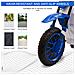 Moto Da Cross Elettrica Per Bambini Da 3-5 Anni - Blu - Foto miniatura 2