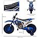 Moto Da Cross Elettrica Per Bambini Da 3-5 Anni - Blu - Foto miniatura 4