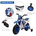 Moto Da Cross Elettrica Per Bambini Da 3-5 Anni - Blu - Foto miniatura 5