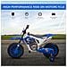 Moto Da Cross Elettrica Per Bambini Da 3-5 Anni - Blu - Foto miniatura 7