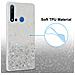 Custodia Compatibile Con Huawei Nova 5i / P20 Lite 2019 In Trasparente Con Glitter - Coperchio Protettivo In Silicone Tpu Flessibile Con Glitter Scintillanti - Foto miniatura 4