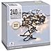 Glitter Garland - Spirito Natalizio - Luce Bianca Calda - 240 Lampadine Led - 24 M - 72090 - Foto miniatura 1