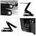 Dml121 Supporto Per Laptop Regolabile - Supporto Pieghevole - Ideale Per Computer, Tablet, Notebook, Libri, Proiettori - Utilizzabile Come Scrivania O Tavolino - Foto miniatura 5