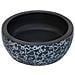 Lavabo Da Appoggio Nero E Blu Rotondo F41x14 Cm Ceramica - Foto miniatura 3