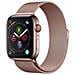 Cinturino Per Apple Watch 42 / 45 / 49mm Elegante In Maglia Milanese, Rosa - Foto miniatura 1