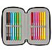 Astuccio Doppio Paul Frank Join The Fun Nero 12.5 X 19.5 X 4 Cm (28 Pezzi) - Foto miniatura 3