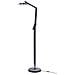 Lampada Da Terra A Led Carina Con Dimmer Metallo Grigio Scuro - Foto miniatura 4