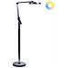 Lampada Da Terra A Led Carina Con Dimmer Metallo Grigio Scuro - Foto miniatura 8