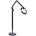 Lampada Da Terra A Led Carina Con Dimmer Metallo Grigio Scuro - Foto miniatura 10