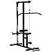 Stazione Fitness Pull Down Da Casa Con Panca E Cavo Regolabile, In Acciaio 107x120x190cm Nero - Foto miniatura 1