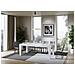 Tavolo Allungabile 90x140/244 Cm Spimbo Premium Bianco Frassino - Foto miniatura 3