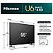 TV Mini LED Ultra HD 4K 55" 55U6NQ Smart TV VIDAA - Foto miniatura 4