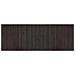 Tappeto Rettangolare Marrone Scuro 70x200 Cm In Bambù - Foto miniatura 2