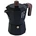 Black&WoodÂ» Caffettiera Moka Tazze - 1 tazza Made in Italy - Foto miniatura 1