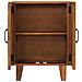 Credenza Intagliata a Mano 55x30x75 cm Legno Massello Recupero - Foto miniatura 3