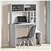 Scrivania Mensole Grigio Sonoma 100x45x140 cm Legno Multistrato - Foto miniatura 3