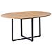 Tavolo Da Pranzo Alexandrina Marrone 120/160 Cm 120 Cm - Foto miniatura 2