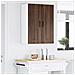 Pensile cucina con porta 2 pcs Rovere Marrone 30 x 31 x 80 cm - Foto miniatura 4