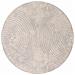 Tappeti per area Rotondo HUARTE Beige Ø 200 CM Poliestere - Foto miniatura 1