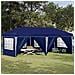 Tenda per feste a pop-up 575 x 288 x 245 cm Blu - Foto miniatura 2