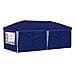 Tenda per feste a pop-up 575 x 288 x 245 cm Blu - Foto miniatura 4