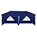 Tenda per feste a pop-up 575 x 288 x 245 cm Blu - Foto miniatura 6