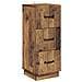 Mobile con Cassetti Legno antico 33 x 34,5 x 87 cm - Foto miniatura 1