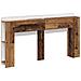 Testata del letto Legno antico Legno ingegnerizzato - Foto miniatura 4
