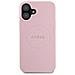 Custodia Guess Grained Gold Ring Magsafe Per Iphone 16 Plus - Rosa - Foto miniatura 1