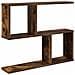 Scaffale da parete Rovere Fumo 60 x 12 x 50,5 cm - Foto miniatura 1