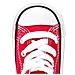 All Star Scarpe Sportive Bambino Rosse Tela Lacci 7j232c numero 25 - Foto miniatura 7