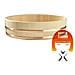 Hangiri Set In Legno Per Riso Sushi - 27 Cm - Foto miniatura 1