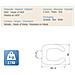 Sedile Wc Copriwater Copriasse Bianco Mod. For Life - Foto miniatura 2