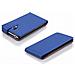 Custodia Compatibile Con Lg Nexus 5 In Blu Reale - Coperchio Protettivo In Design Flip Realizzato In Similpelle Testurizzata - Foto miniatura 3