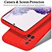 Custodia Compatibile Con Samsung Galaxy A71 In Liquid Rosso - Coperchio Protettivo In Silicone Tpu Flessibile - Foto miniatura 8