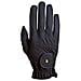 Roeck-grip Guanti Da Equitazione Nero - Facile Stretch Traspirante - Unisex - Foto miniatura 1