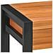 Scrivania con 2 Cassetti 100x40x75 cm in Legno di Teak - Foto miniatura 7