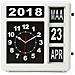 Orologio da Parete Girevole 31 x 31 cm Versione Olandese - Foto miniatura 3