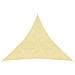 Vela Parasole 160 g / m² Beige 3x3x3 m in HDPE - Foto miniatura 1