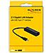 66298 cavo di interfaccia e adattatore USB Type-C RJ-45 Nero - Foto miniatura 2