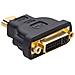 AK-AD-02 cavo di interfaccia e adattatore HDMI DVI 24+5 Nero - Foto miniatura 1