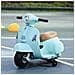 Moto Elettrica Per Bambini Con Licenza Ufficiale Vespa Batteria 6v, Fari E Clacson, Per Bimbi Da 18-36 Mesi, Verde, 66.5x38x52cm - Foto miniatura 8