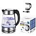 Aigostar Chubby Bollitore Acqua Elettrico In Vetro Filtro Rimovibile 1,7l 2200w - Foto miniatura 2