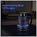 Aigostar Chubby Bollitore Acqua Elettrico In Vetro Filtro Rimovibile 1,7l 2200w - Foto miniatura 3