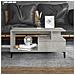 Tavolino Salotto Grigio Cemento 90x49x45 Cm Legno Multistrato - Foto miniatura 1