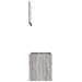 Set Mobili Da Bagno 2 Pz Grigio Sonoma In Legno Multistrato - Foto miniatura 7